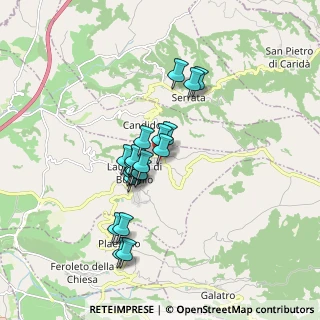 Mappa Via Campo sportivo snc, 89023 Laureana di Borrello RC, Italia (1.5245)
