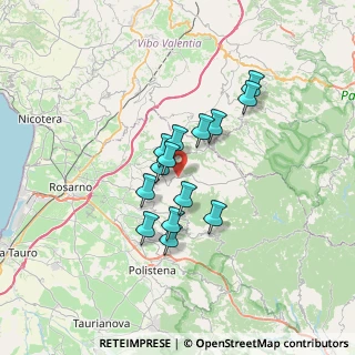 Mappa Via Provinciale Sant'Anna, 89023 Laureana di Borrello RC, Italia (5.56643)