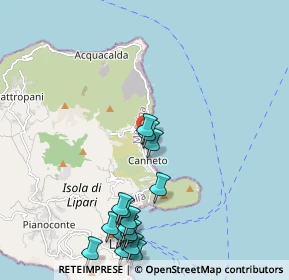 Mappa SP 180, 98055 Lipari ME, Italia (2.72375)