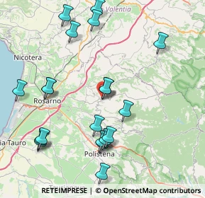 Mappa Via Giuseppe Garibaldi, 89023 Laureana di Borrello RC, Italia (10.006)