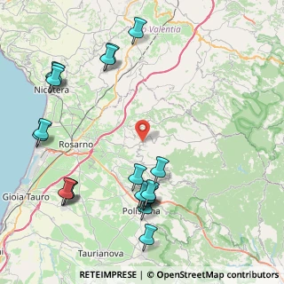 Mappa Via Strano, 89023 Laureana di Borrello RC, Italia (11.511)
