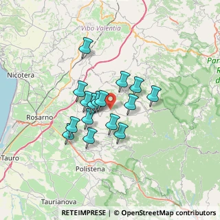 Mappa Contrada talaiello, 89023 Laureana di Borrello RC, Italia (5.63875)