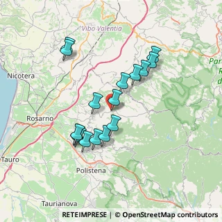 Mappa Contrada talaiello, 89023 Laureana di Borrello RC, Italia (7.23313)