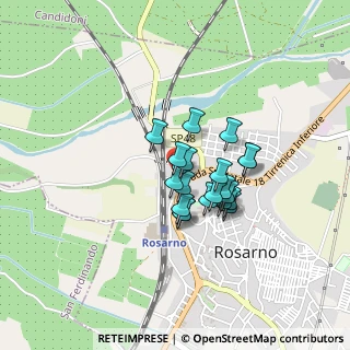 Mappa Via Iudicello, 89025 Rosarno RC, Italia (0.3195)