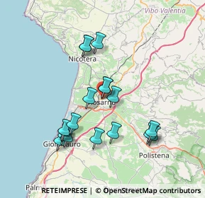 Mappa Via Gioacchino da Fiore, 89025 Rosarno RC, Italia (7.73722)