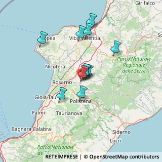 Mappa Contrada Gatto, 89023 Laureana di Borrello RC, Italia (12.38273)