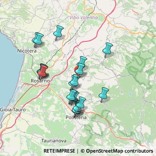 Mappa Via Rosario Laureana, 89023 Laureana di Borrello RC, Italia (7.861)