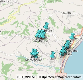 Mappa Via Santa Maria, 88060 Gasperina CZ, Italia (1.775)