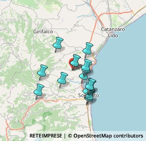 Mappa Via Santa Maria, 88060 Gasperina CZ, Italia (5.50533)