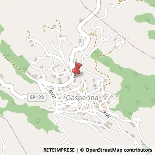 Mappa Via A. Gramsci, 88060 Gasperina CZ, Italia, 88060 Gasperina, Catanzaro (Calabria)