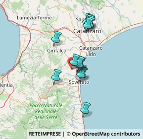 Mappa Via Giuseppe Garibaldi, 88060 Montepaone CZ, Italia (12.27286)