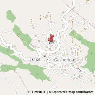 Mappa Via aldo moro 15, 88060 Gasperina, Catanzaro (Calabria)