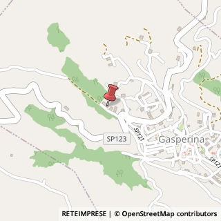Mappa Via Enrico Fermi, 16, 88060 Gasperina, Catanzaro (Calabria)