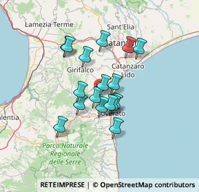 Mappa Via Sandro Pertini, 88060 Gasperina CZ, Italia (11.23706)