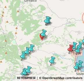 Mappa 88050 Palermiti CZ, Italia (6.7365)