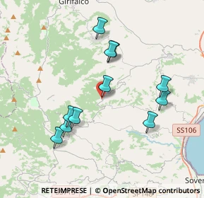 Mappa 88050 Palermiti CZ, Italia (3.98455)