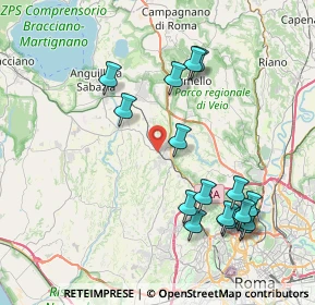 Mappa 00123 Roma RM, Italia (8.97625)