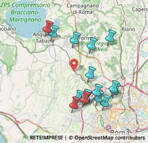 Mappa 00123 Roma RM, Italia (8.1975)