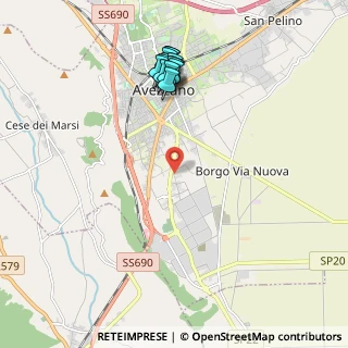 Mappa Via Sandro Pertini, 67051 Avezzano AQ, Italia (2.22692)
