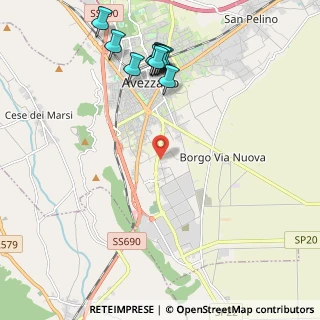 Mappa Via Sandro Pertini, 67051 Avezzano AQ, Italia (2.53364)