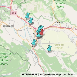 Mappa Via Sandro Pertini, 67051 Avezzano AQ, Italia (4.26273)