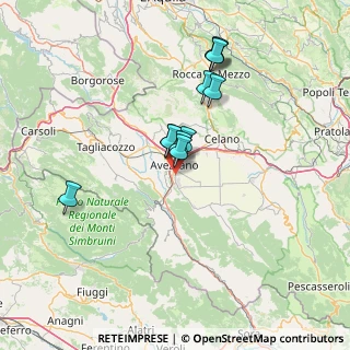 Mappa Via Sandro Pertini, 67051 Avezzano AQ, Italia (12.43818)