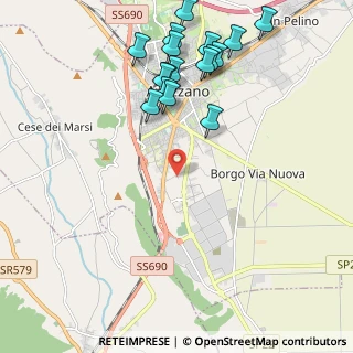 Mappa Strada Vicinale del Cerreto, 67051 Avezzano AQ, Italia (2.54118)
