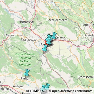 Mappa Strada Vicinale del Cerreto, 67051 Avezzano AQ, Italia (13.41)