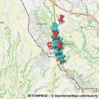 Mappa Via Enrico Cavacchioli, 00123 Roma RM, Italia (1.0345)