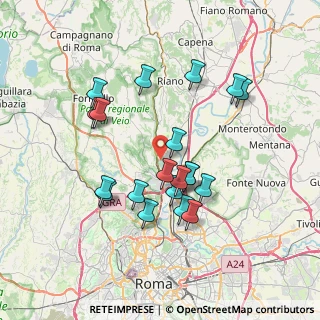 Mappa Cimitero Flaminio, 00188 Roma RM, Italia (7.138)