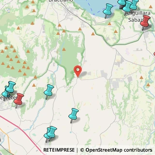 Mappa Via Sant'Eugenio, 00052 Cerveteri RM, Italia (8.6135)