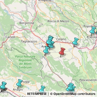 Mappa Via F. Aporti, 67051 Avezzano AQ, Italia (27.7535)