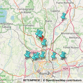 Mappa Via Lenna, 00188 Roma RM, Italia (8.3375)