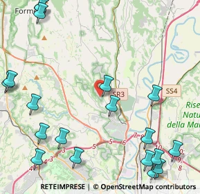 Mappa Via Siziano, 00188 Roma RM, Italia (6.568)