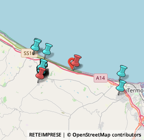 Mappa S.S.16 EUROPA2 - Contrada Marina, 86039 Termoli CB, Italia (3.9065)