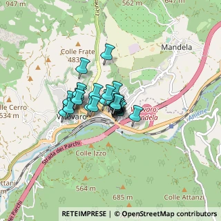 Mappa Via Ferdinando Meucci, 00029 Vicovaro RM, Italia (0.48519)