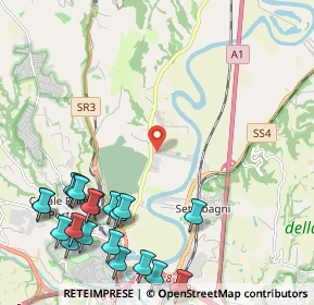 Mappa Via Colle di Tora, 00188 Roma RM, Italia (3.0745)