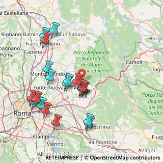 Mappa 00010 Marcellina RM, Italia (17.0465)