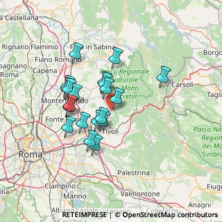 Mappa 00010 Marcellina RM, Italia (12.212)