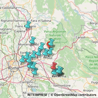 Mappa 00010 Marcellina RM, Italia (16.963)