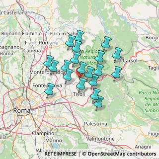 Mappa 00010 Marcellina RM, Italia (11.091)