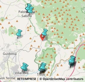 Mappa 00010 Marcellina RM, Italia (6.27105)