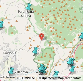 Mappa 00010 Marcellina RM, Italia (7.47857)