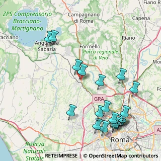 Mappa Via Giacinto Gallina, 00123 Roma RM, Italia (10.6225)