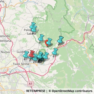 Mappa Via Due Giugno, 00010 San Polo dei Cavalieri RM, Italia (6.37316)