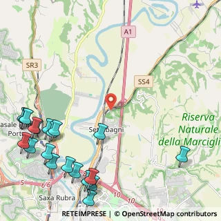 Mappa Salita della Marcigliana, 00138 Roma RM, Italia (3.438)