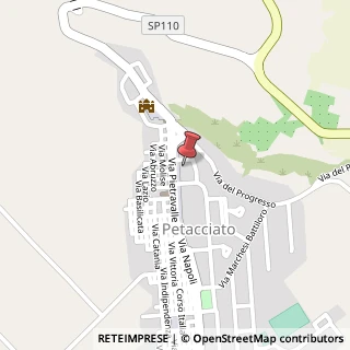 Mappa Viale Pietravalle, 3, 86038 Petacciato, Campobasso (Molise)