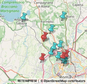 Mappa Via Sabatino Lopez, 00123 Roma RM, Italia (8.13429)