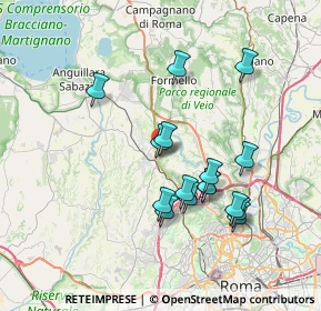 Mappa Via Sabatino Lopez, 00123 Roma RM, Italia (7.09)