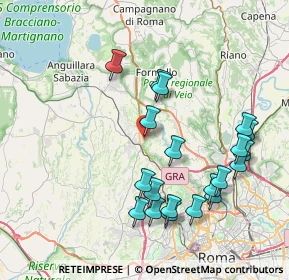Mappa Via Sabatino Lopez, 00123 Roma RM, Italia (8.7315)